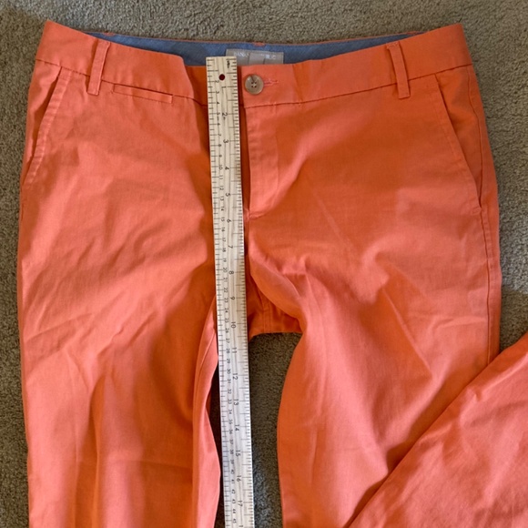 Banana Republic Ryan Fit Coupe Pants in Coral Salmon Size 6 - Picture 7 of 7
